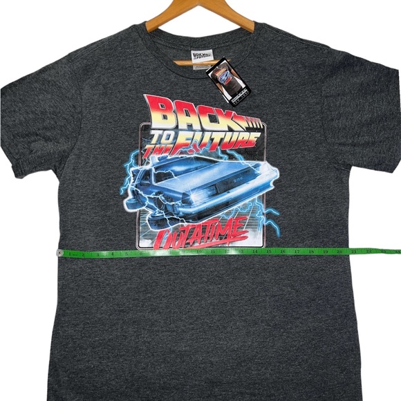 Back To The Future Movie Graphic T-shirt dark gray color, It runs small - Picture 2 of 5